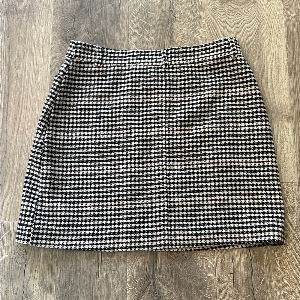 Scotch & Soda Miniskirt In Heritage Check Brown . Size L - Picture 13 of 15